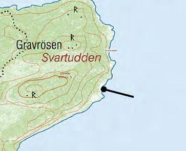 T2. Kungshamn, Svartudden Datum: 2007-08-13 Startkoordinater: N 58,63195 E 17,03064 Profilens riktning: 104