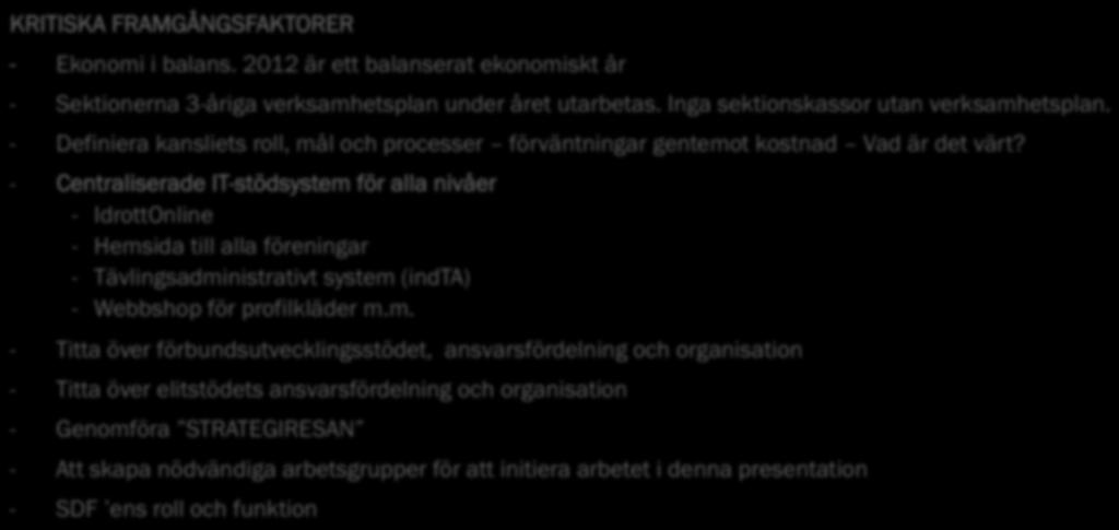 - Centraliserade IT-stödsystem 
