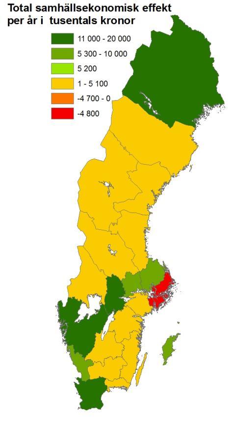 på restid och inte olycksrisk.
