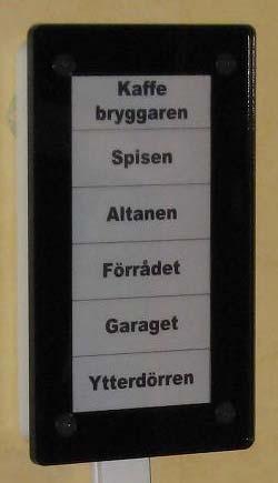 MÄLARDALENS HÖGSKOLA 2007-2-2 Examensarbete, 30hp, Avancerad nivå Johan Johansson, INPRE 5 Rapport 4. Analys Resultatet av projektet är ett förslag på en redesignad" modell av H.KOM-panelen.