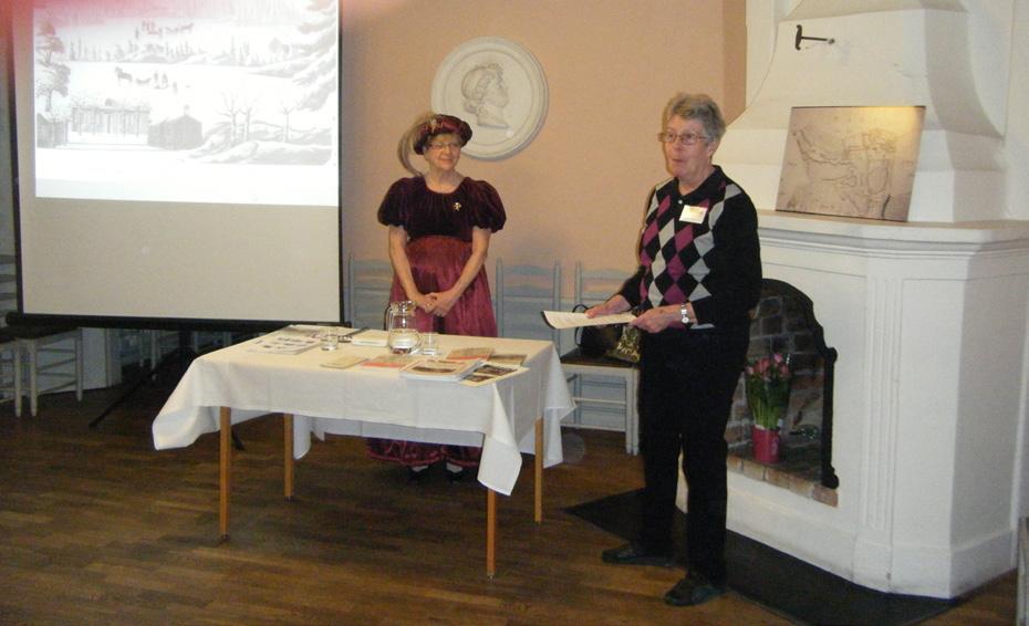 Festligheter, kusligheter och umgänge på 1800-talets Enebyberg och Gribbylund Den 27 februari hade föreningen ett spännande och intressant program med berättelser ur Carl Hindric Robsahms dagbok.