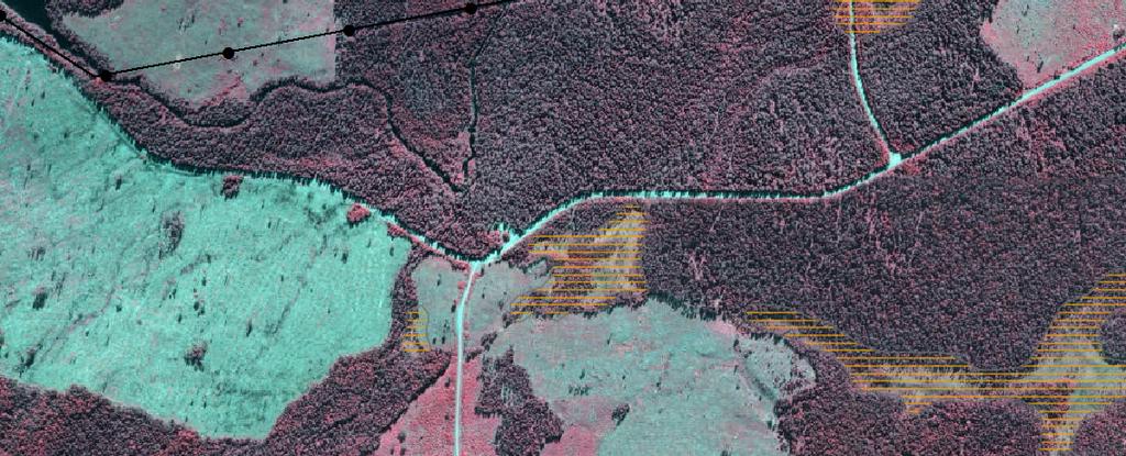 Dnr: 511-84 -15 Bilaga 3a Öraåns naturreservat Skötselplankarta 6954000 6954000