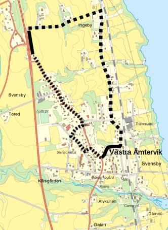 19 (47) 3.3 Promenadstråk Ingebyg Banv Stationsbacken Gamla Landsv etc Tabell 3.