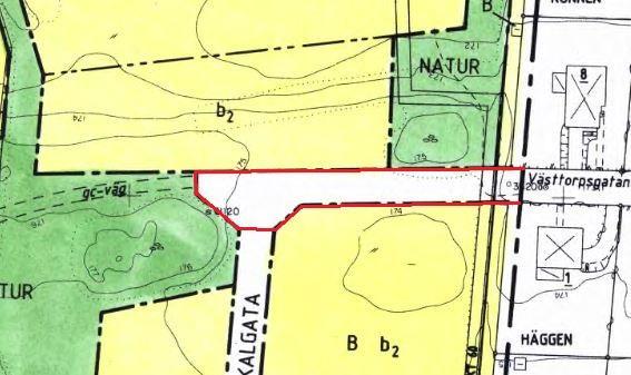 14 (19) Även fastigheterna Hasselsnoken 2, Häggen 11 och 12 berörs av gatusträckan (se figur 2, gatusträcka markerad med röd markering). Figur 2.