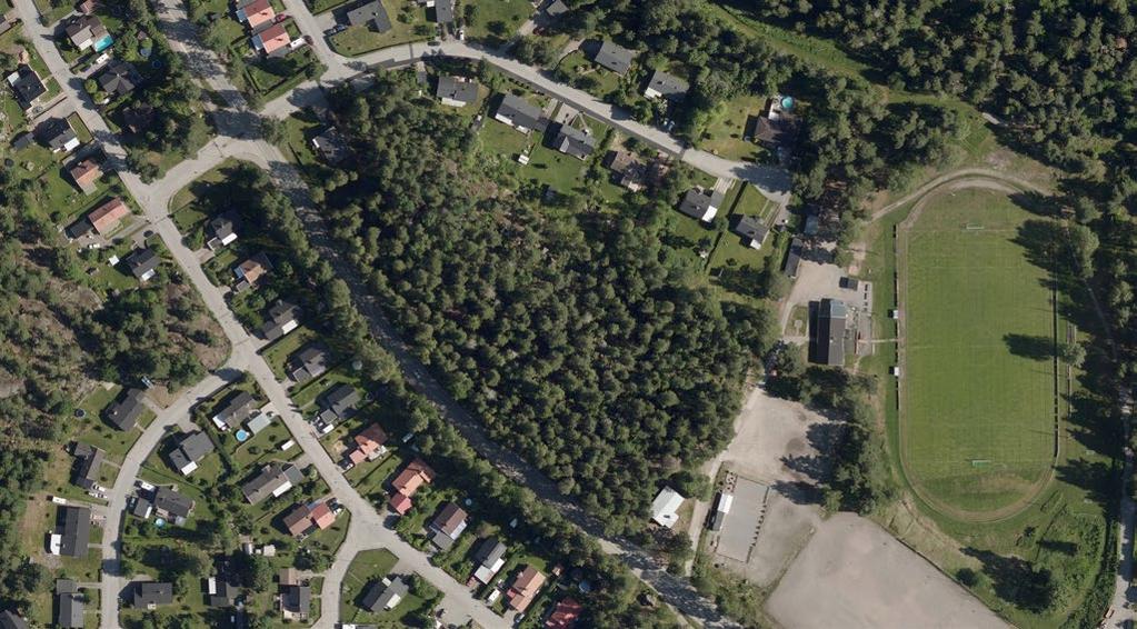 Eskilstunavägen Tävlingsområdet Eskilstunavägen Flygfoto Terratec MARKANVISNINGSTÄVLING NOVEMBER 2018 Skogsvallen Eskilstuna kommun inbjuder till markanvisningstävling för uppförande av bostäder vid