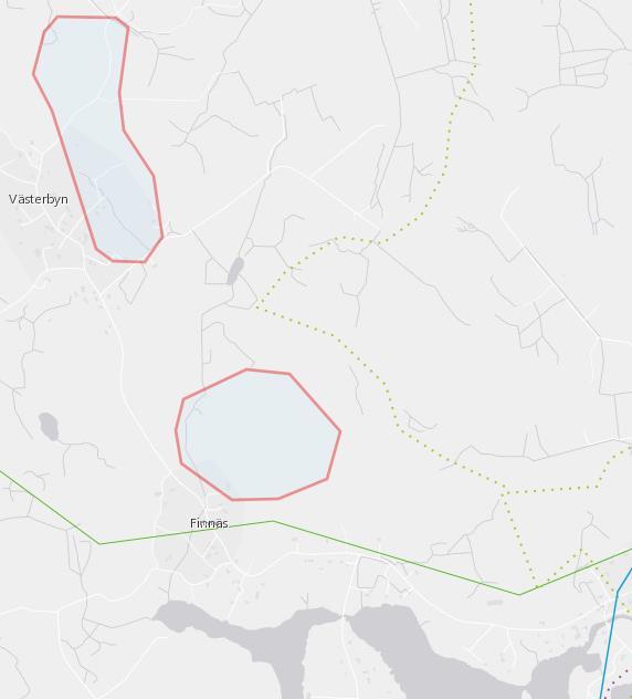 FCG SUUNNITTELU JA TEKNIIKKA OY Rapport 2 (11) 14.8.2017 Bild 1. Finnäs planområde. Bild 2. Utdrag ur Österbottens landskapsplan 2030.