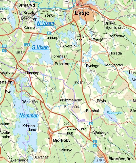 Figur 12 Sjöarna Norra