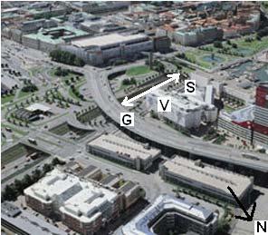 Götaledsprojektet har delats upp i fem huvudentrepenader: L3, Lilla Bommen, betongtråg, trafikplats NCC L2, Lilla Bommen, betongtunnel mm LBT B45, Bergtunnel inkl inredning Vägverket Produktion J2,