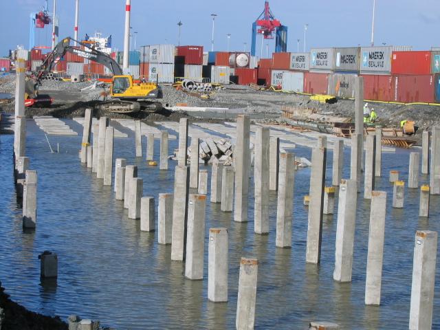 Figur 3.38 Planskiss med marknivåer, Skandiahamnen Figur 3.