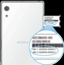 Hitta IMEI-nummer för enheten Enheten har två unika identifieringsnummer som kallas IMEI eller produkt-id. Du bör förvara en kopia av dessa nummer.