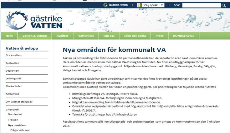Bakgrunden är Gävle