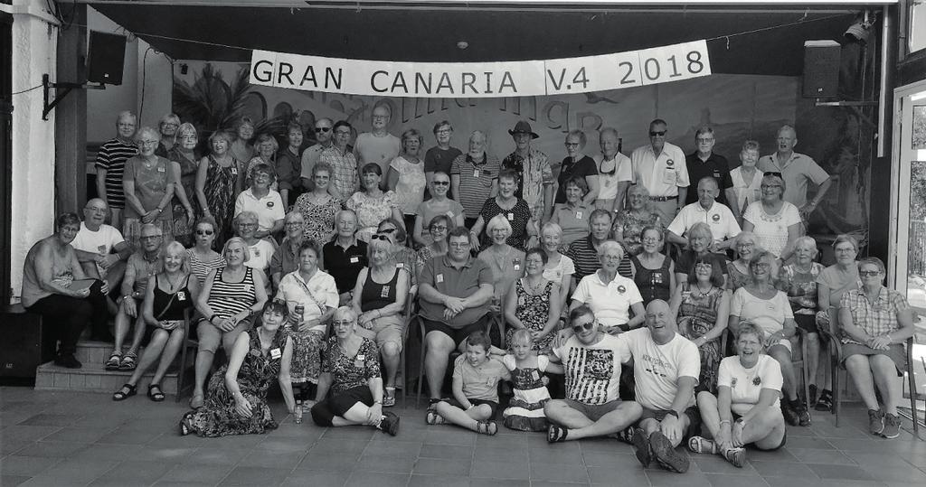 Åter i Puerto Rico på Gran Canaria Fördelningen av dansare i år blev cirka 75 dansare på Plus/A1 och cirka 80 dansare på A2/C1, där många av dansarna stannade båda veckorna.