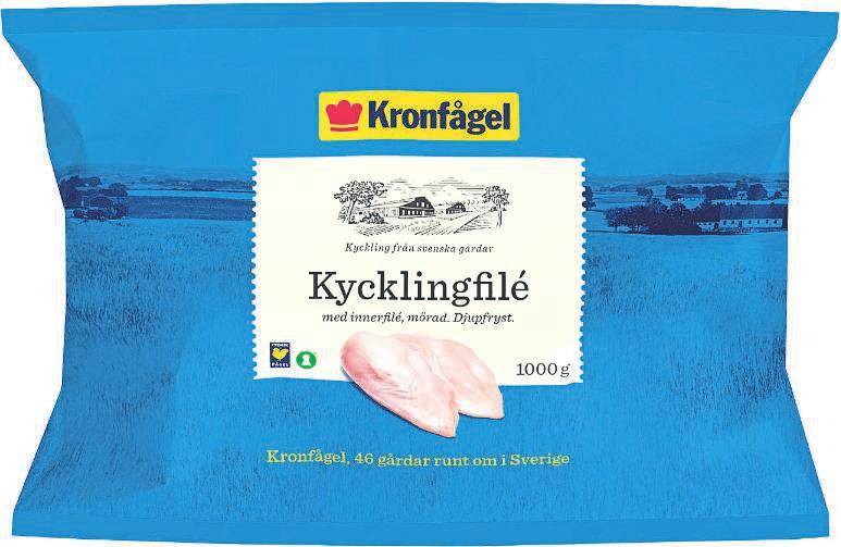 59 Spara 15: 39 Spara 15: KYCKLINGFILÉ KRONFÅGEL 1kg Djupfryst Jämförpris 59: