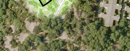 Bostäderna ligger i direkt anslutning till naturen och utformas med hänsyn till denna.