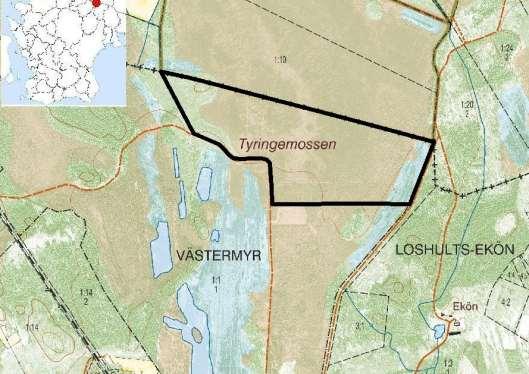 asdf BESLUT 1(12) Vår referens Miljöavdelningen Johan Johnmark 040/044-25 25 54 Beslut om bildande av naturreservatet Tyringemossen i Osby kommun Länsstyrelsens beslut Med stöd av 7 kap 4 miljöbalken