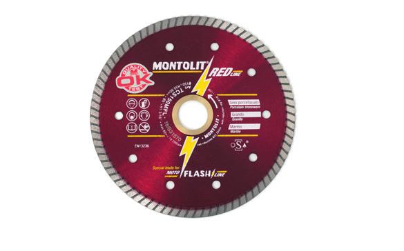 Setet levereras i en praktisk förvaringsväska. rtnr E Skärlängd 743 802374309698 3400 mm Kakelsåg Moto Flashline Montolit Sänksåg för kapning av storformatiga plattor. 600 W.