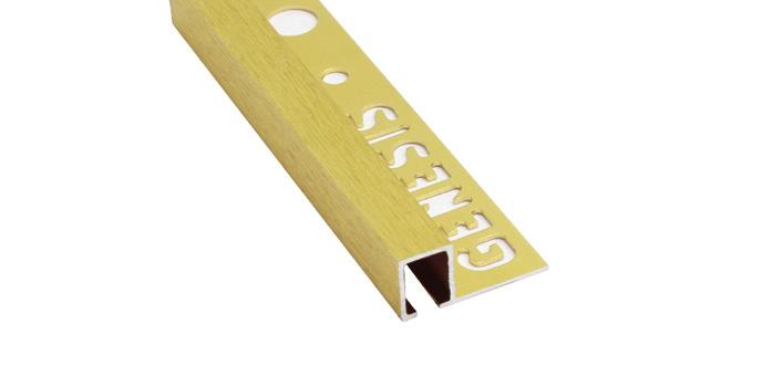 Kan användas som hörnlist, dekorlist eller avslutningslist. Längd: 2500 mm.