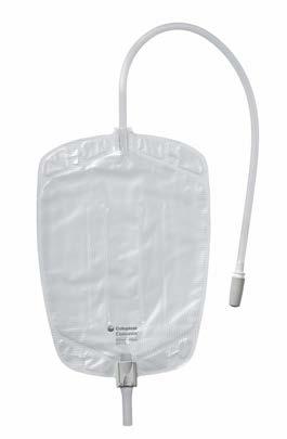 Ftalatfri Conveen Standard Ben- eller sängpåse Avklippbar slang Fast konnektor Volym ml Slanglängd cm Förp styck Coloplast art nr ja nej 1500 90 10 050620 Conveen Contour