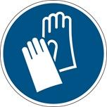 Handskydd: Skyddshandskar typ Material Genomträngning Tjocklek (mm) Genomträngning Standard Engångshandskar naturgummi, Latex, butylgummi, nitrilgummi (NBR) 3 (> 60 minuter) 0,1 Återanvändbara