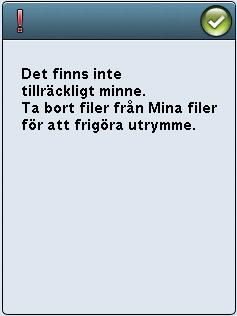 ORGANISERA SKAPA EN NY MAPP Tryck på ikonen skapa ny mapp för att skapa en ny mapp. Ett pop-up-meddelande öppnas där namnet kan anges för den nya mappen.