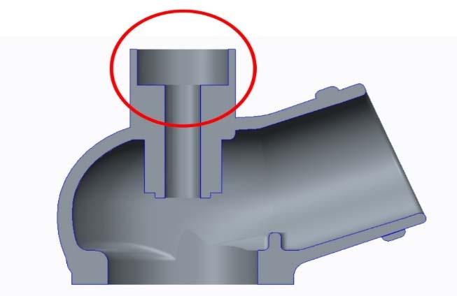 Grundkoncept 4.2.3 Pump 1 Pump 1 har en vanlig bricka i aluminium som försluter lagret och gummipackningen.