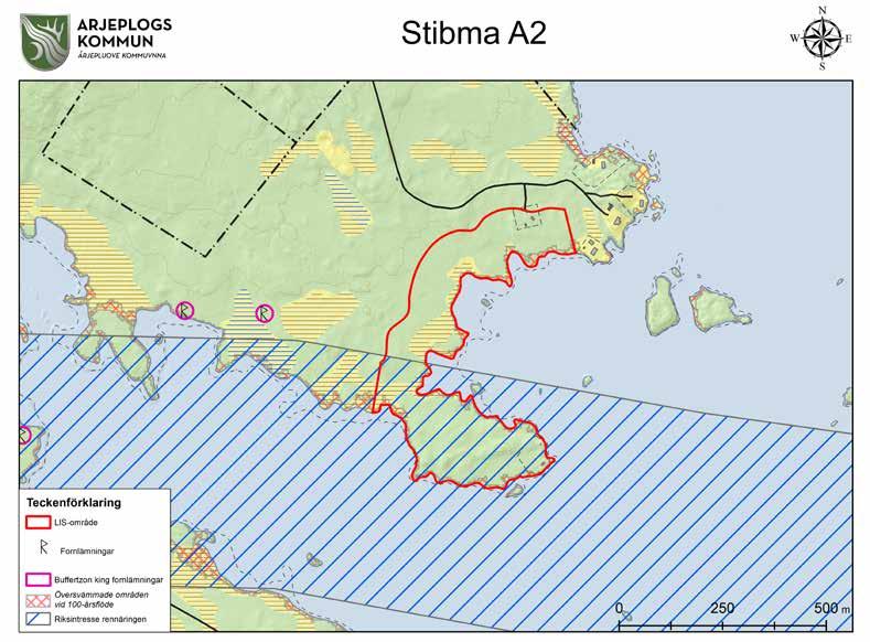 Racksund/Stibma (A2) Motiv Kompletterande och ny bebyggelse i attraktivt läge för att upprätthålla ett ekonomiskt och personellt underlag för kommersiell och offentlig service.