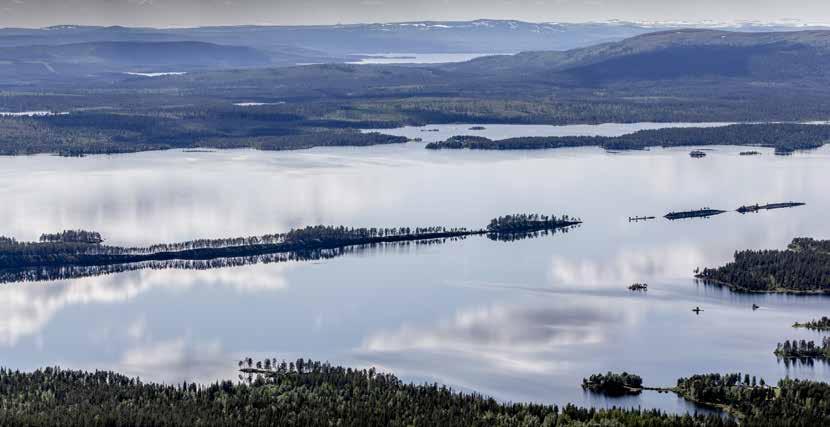 Arjeplogs kommun som landets vattenrikaste med 8 727 sjöar och cirka 3 500 kilometer rinnande vatten, har unika platsbundna fördelar för utveckling i en attraktiv strandnära miljö.