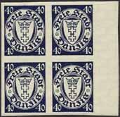6853 1849 77. All different, e.g. Mi 4, 16, 58 I, 60 I, 59 I, 65 I, 70, 75. Mostly good quality. Mi 580 (32) 300:- Germany States 6854 9-12 Baden 1860-62 Numerals SET (4).