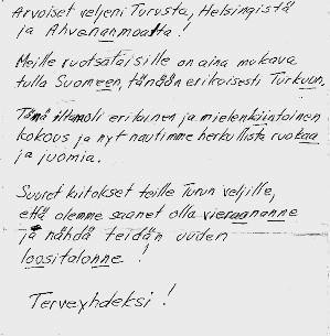 Jag vill framföra mitt och mina reskamraters tack till Hans-Åke för ett fint jobb som reseledare. Nu finns risken att han får fortsätta att ta hand om sina kamrater i framtiden.