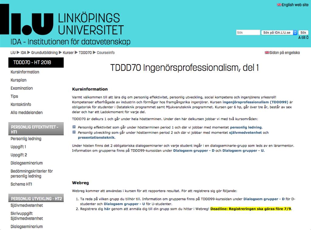 www.ida.liu.se/~tddd70/index.sv.
