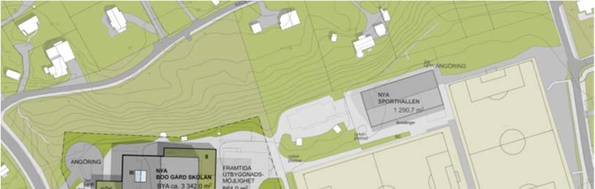 52 3 (3) Översiktlig situationsplan skola och sportytor. Bild: Scharc Arkitekter 2017 Inkomna synpunkter Under granskningstiden inkom fyra yttranden från remissinstanser.