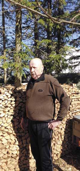 6 Aatos Sorvali blev pensionär efter 50 år med skogsarbete Text: Torolf Finnbäck Aatos blev pensionär på våren och håller på att vänja sig vid den nya tillvaron.