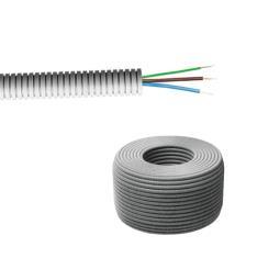 2 - Installationsmateriel VP-Flexrör E1418180 E1416520 Ø16mm 100M Grå, Fördragen 3x1,5 M E1418180 E1416521 Ø16mm 100M Grå, Fördragen 4x1,5 M E1418101 E1416522 Ø16mm 100M