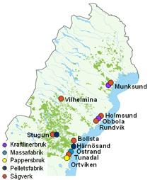 1 INLEDNING 1.1 Företagspresentation SCA är Europas största privatägda skogsföretag med 2,6 miljoner ha skog, varav 2 miljoner ha är produktiv skog.