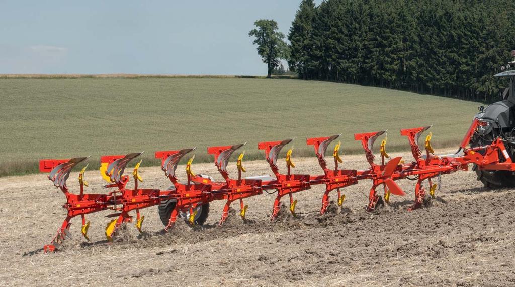 Plogar Plöjning utan stillestånd Den robusta och intelligenta konstruktionen hos PÖTTINGERS plogar säkerställer en optimal kraftöverföring och stabilitet inom den största rambelastningen.