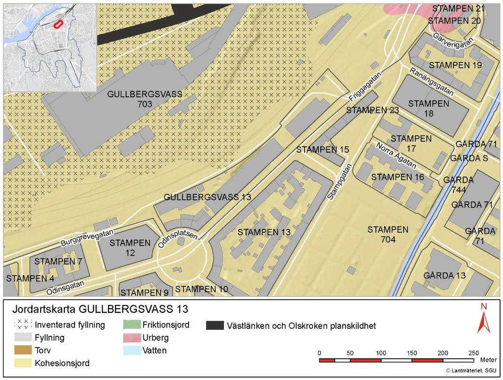 1 Inledning Föreliggande dokument ingår som ett underlag för miljöprövningen för Västlänken och Olskroken planskildhet.