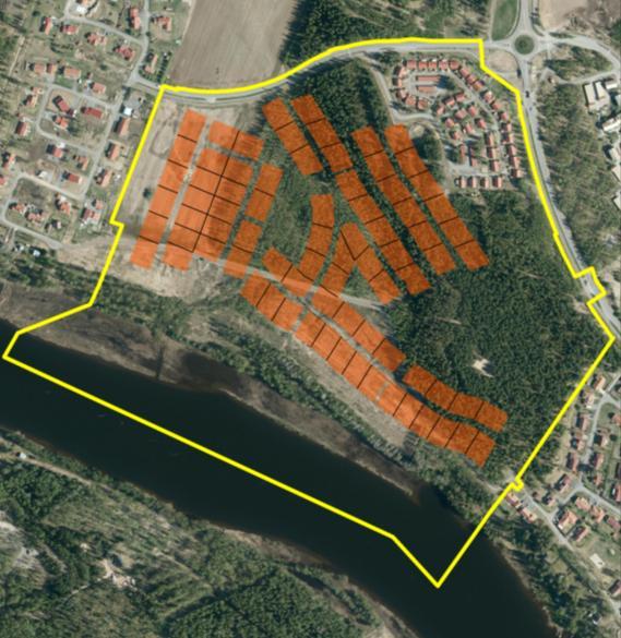 7. FÖRUTSÄTTNINGAR OCH FÖRÄNDRINGAR Natur Mark och vegetation Skogen består i huvudsak av tallskog med inslag av gran och björk. Fältskiktet består av mossor, renlava och risvegetation, mest lingon.