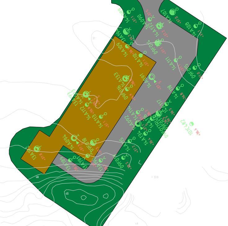 Figur 3: Översikt över de geotekniska undersökningarna 3.2.