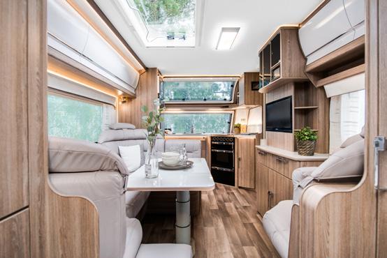 Imperial i860 Ny husbil i KABEs exklusiva premiumserie 24 SmartVent Perfekt inomhusmiljö med KABEs