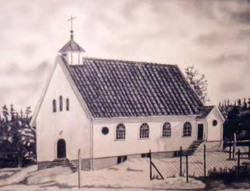 Svaneholm Missionskyrkan markerad med