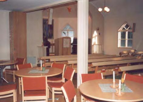 Församlingen började planera för det nya missionshuset redan 1921 då en fond bildades.