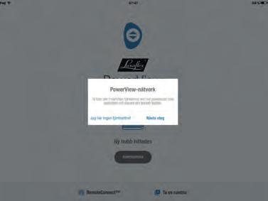 Programmering av PowerView App Anslut PowerView App till hub: Hubben ska anslutas till ditt hemnätverkt (WIFI) som förklarats tidigare.