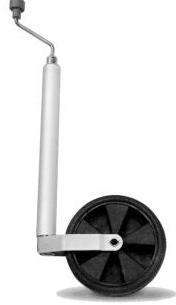 plastfälg (); - för 00 kg bärförmåga med stålfälg (4); - för 500 kg bärförmåga med stålfälg (5). Normalt anges bara den statiska bärförmågan.
