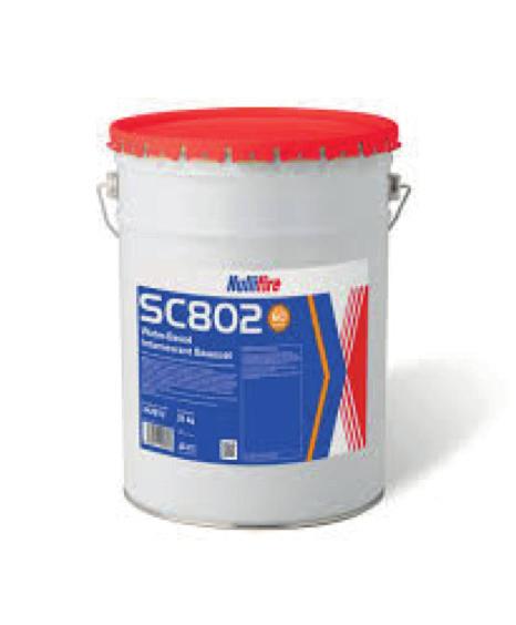 Nullifire SC802 brandskyddsfärg för stålkonstruktioner Vattenbaserad brandskyddsfärg som används för brandskyddsmålning av stålkonstruktioner inomhus. Kan ge skydd upp till brandklass R60.