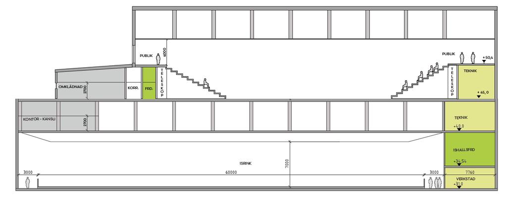 PLAN 2, BLIVANDE UTSEENDE. BEFINTLIGA FRÖLUNDABORG INOM DEN STRECKADE YTAN PLAN 3, BLIVANDE UTSEENDE.