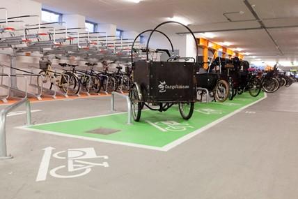 6 CYKELPARKERING.