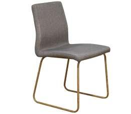 B50*H86*D60*SH47 Plaza matstol 17700-447 Ek-look metall, blå Plaza