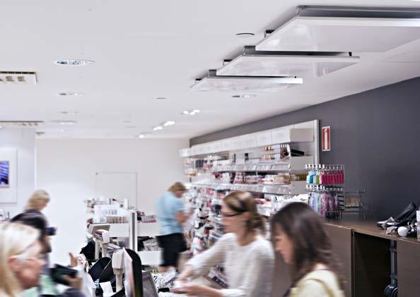 Thermocassette HP Placering, montering och elinstallation Placering En tumregel för att uppskatta ungefär hur många värmestrålare som krävs för att täcka en lokal är: Minimum = antal värmare Lokalens