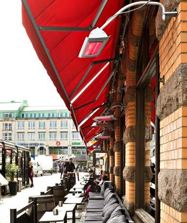 Halogeninfra IH Tillbehör IHE IHT+IHTW IHAF IHUB IHXH IHXL IHP IHP+IHT BHSS-3 KLS1KS IHUB, universalfäste Fäste som gör det enkelt att rikta IH/IHC även i sidled. Fästet möjliggör även montering på t.
