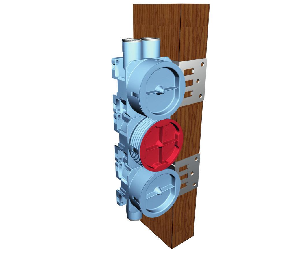 Apparat-, kopplings-, spis- och takdosor för infälld montering Muffar och rörläggningsmaterial System Ideal är nu kompletterad med den nya